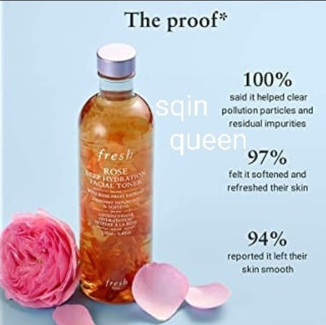 FRESH Rose Deep Hydration Facial Toner(100ml)