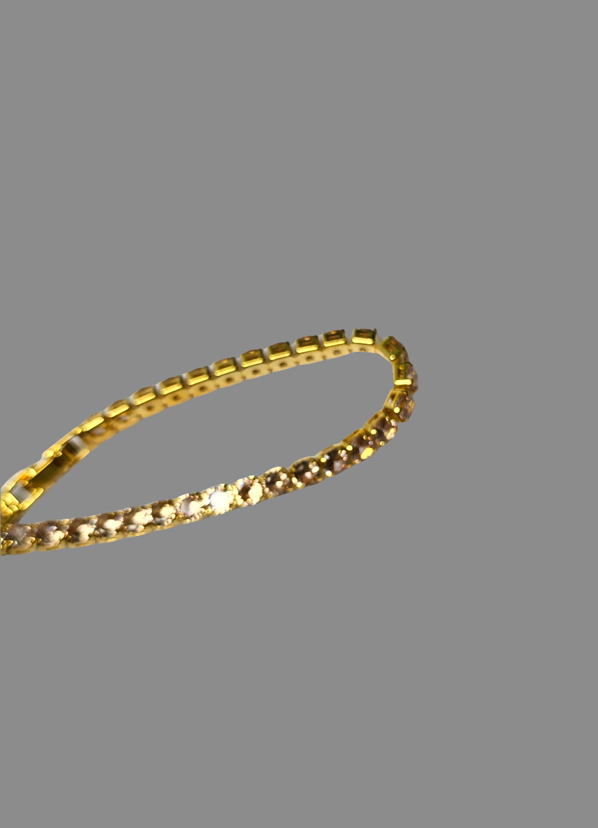 Bracelet - Rose Crystals Swarovski