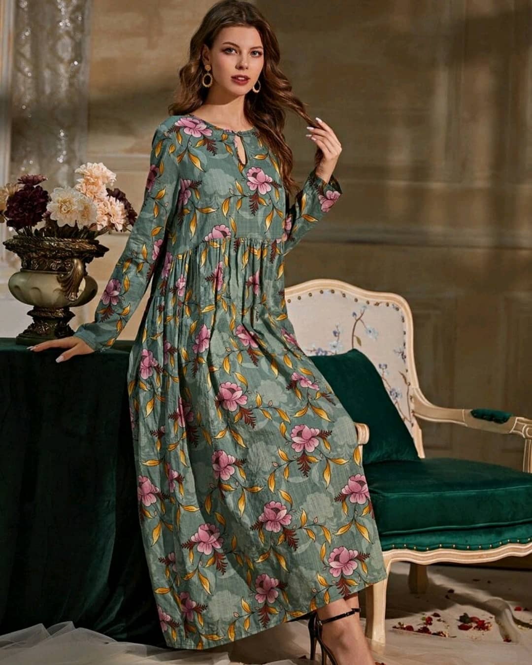 Cotton dress, size S,M