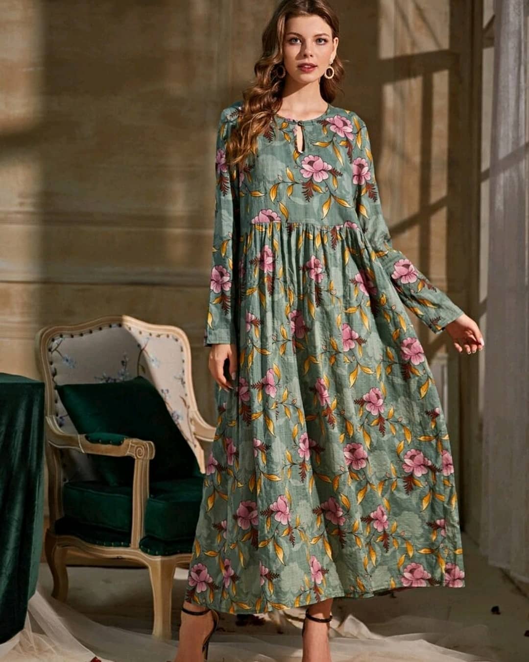 Cotton dress, size S,M