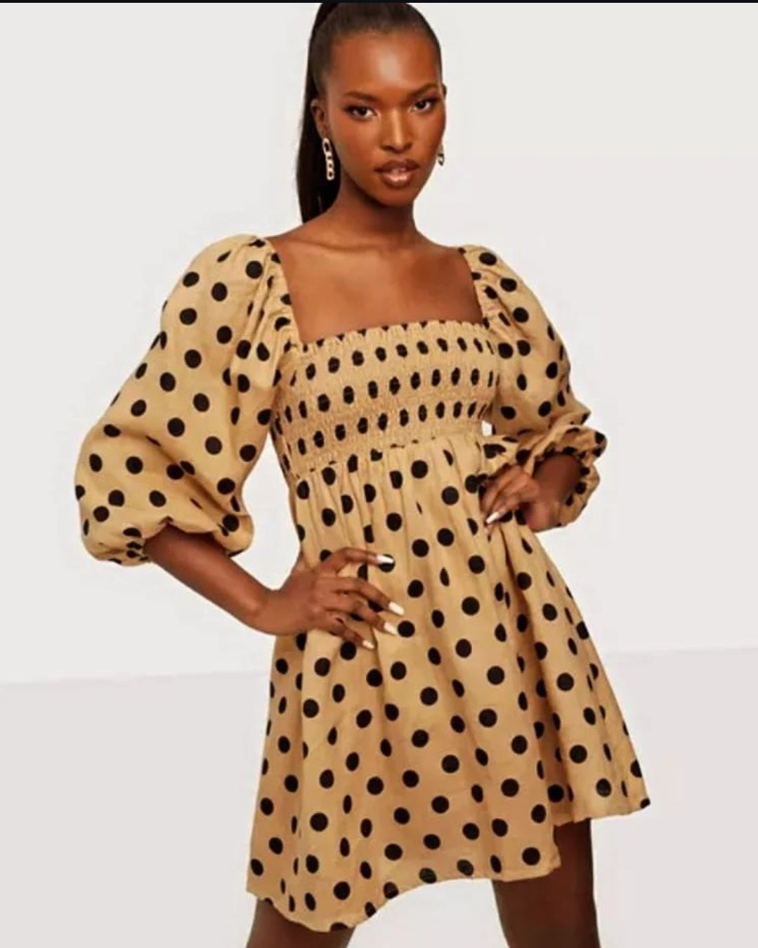 Polka Dot Dress, size S