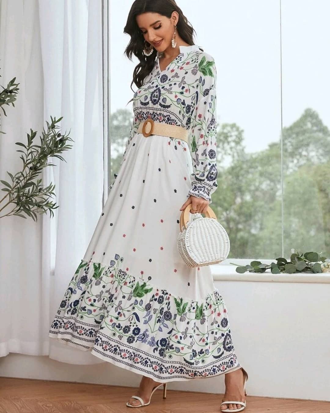 Dress, cotton, size S