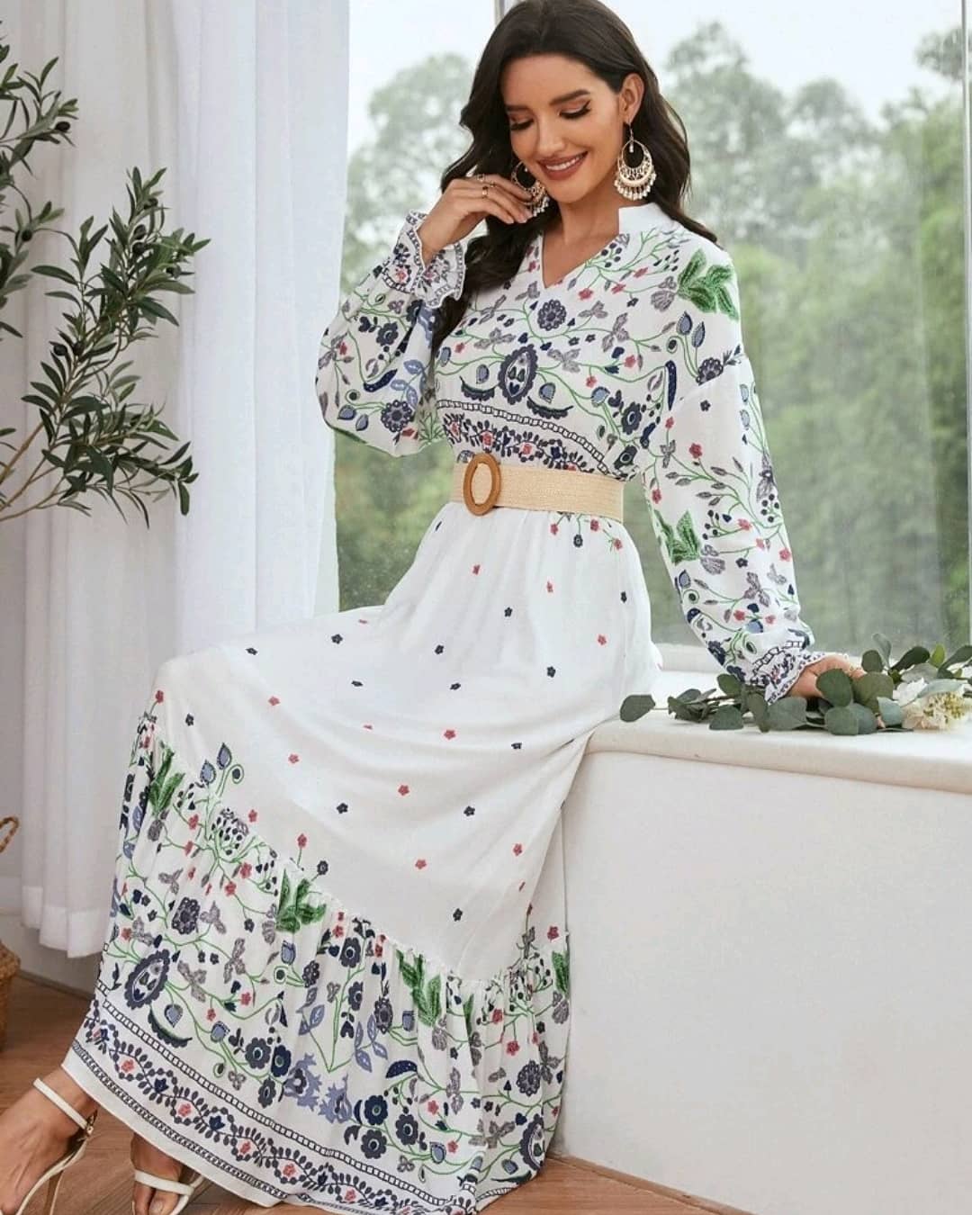 Dress, cotton, size S