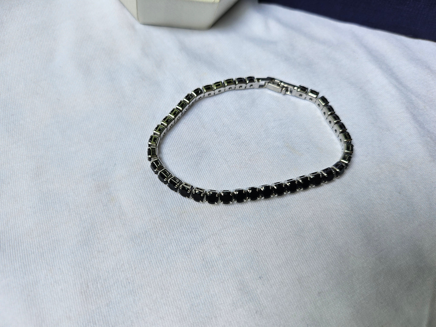 Bracelet - Black Swarovski Crystals