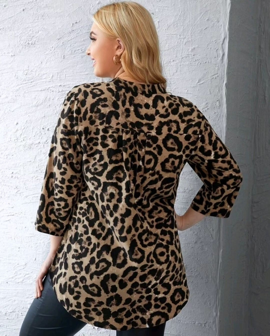 Leopard top, 2XL